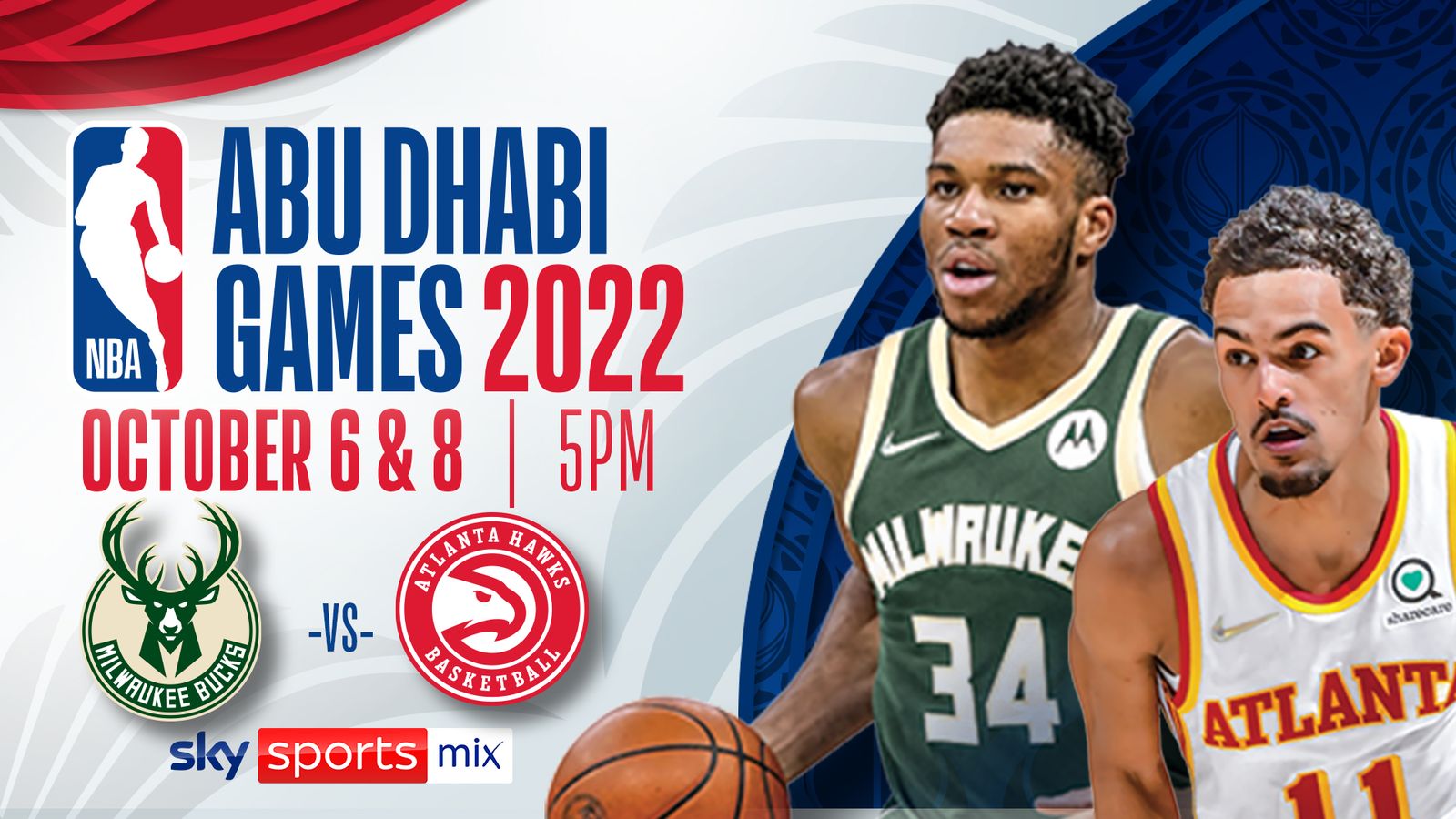 Bucks face Hawks in Abu Dhabi Games NBA News Sky Sports