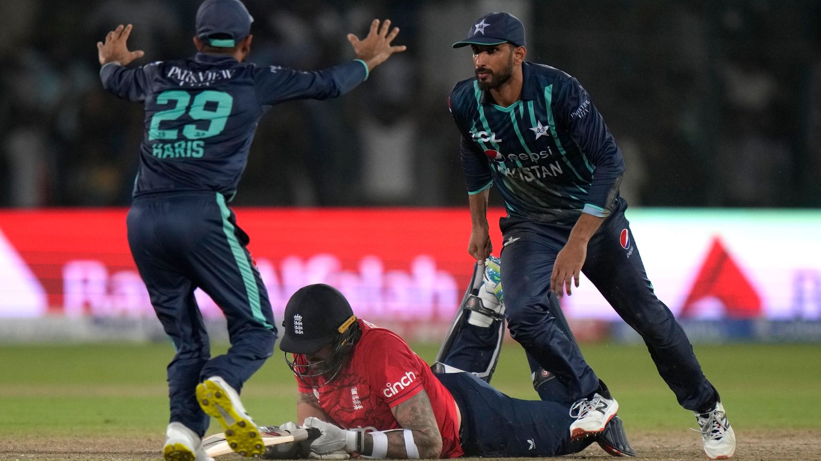 Pakistan vs England: Hosts triumph in thrilling finale to fourth T20I after Mohammad Rizwan’s 88 set up victory