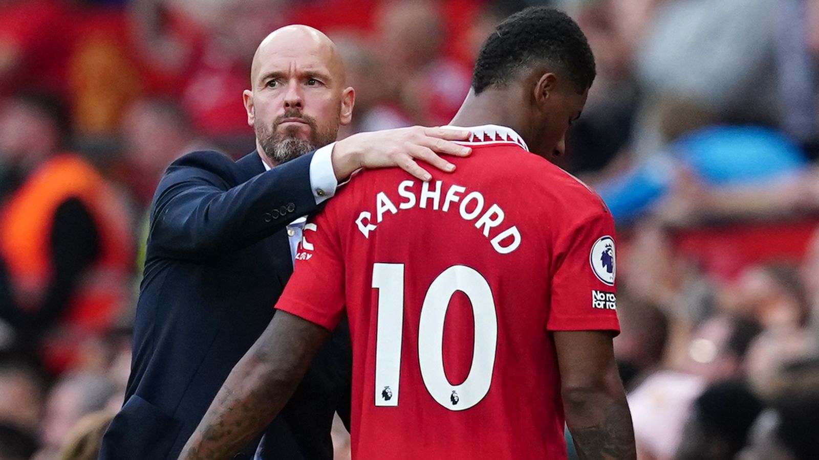 Marcus Rashford: la felicidad es clave para el renacimiento del delantero de Man Utd, dice Erik ten Hag |  Noticias de futbol