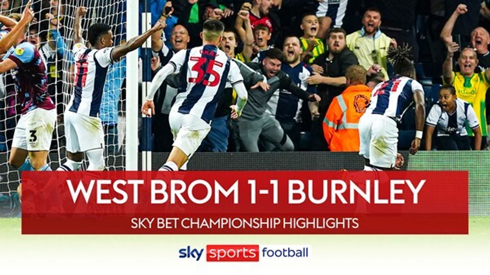 West Brom 1-1 Burnley: Brandon Thomas-Asante's Debut Strike Earns ...