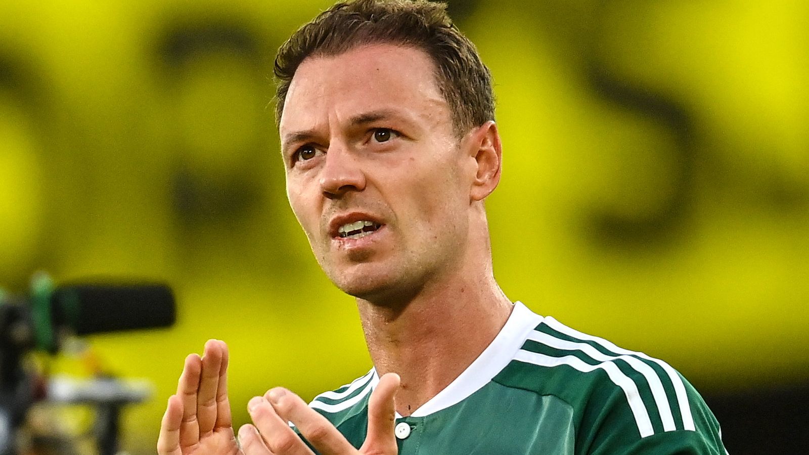 Jonny Evans exclusive: Northern Ireland defender set to win 100th cap against Greece in Nations League