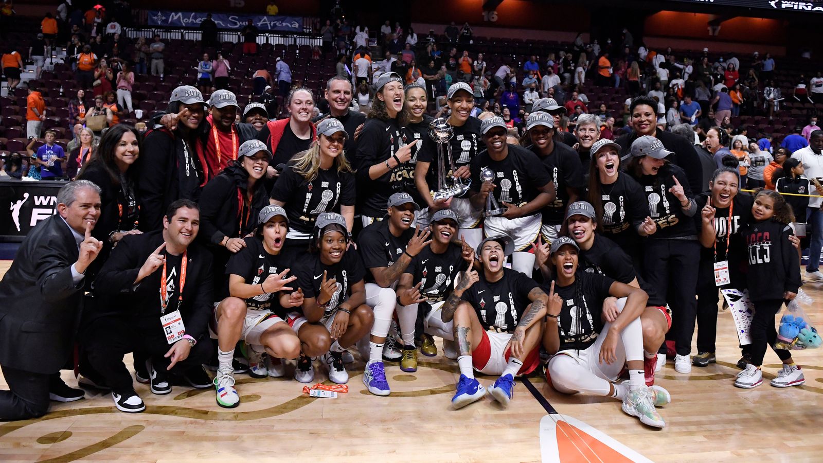 WNBA finals Chelsea Gray leads Las Vegas Aces to first title with Game