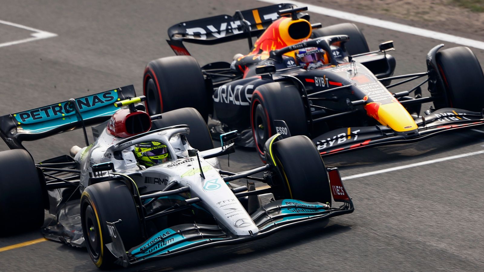 Dutch GP: Max Verstappen beats Mercedes to chaotic win as unlucky Lewis Hamilton slams strategy