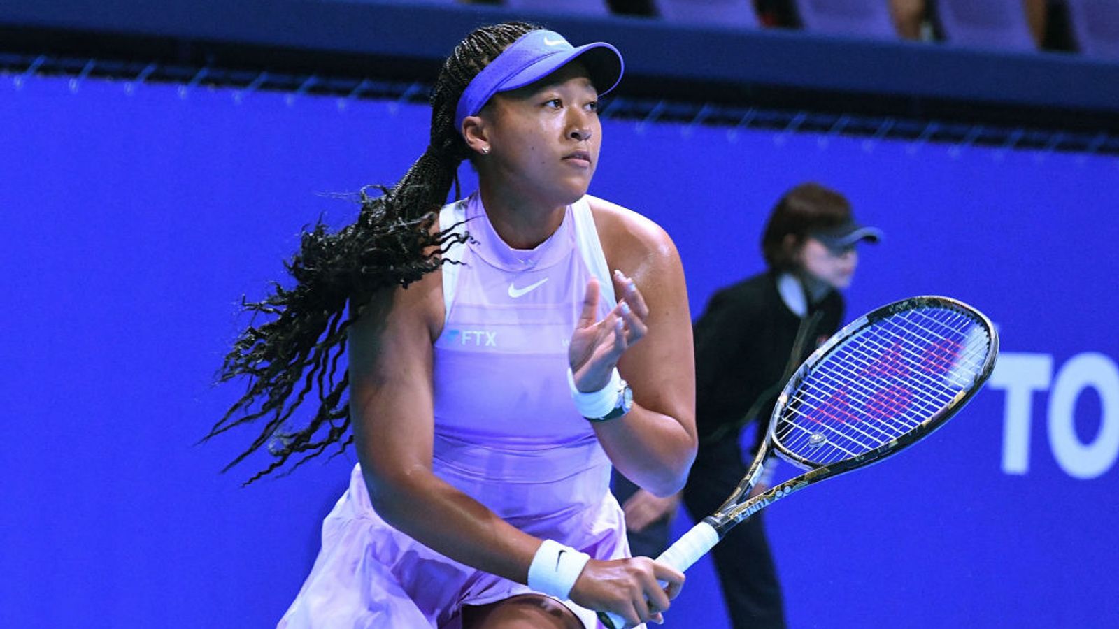 Naomi Osaka ends four-match losing run in Tokyo as Daria Saville retires injured