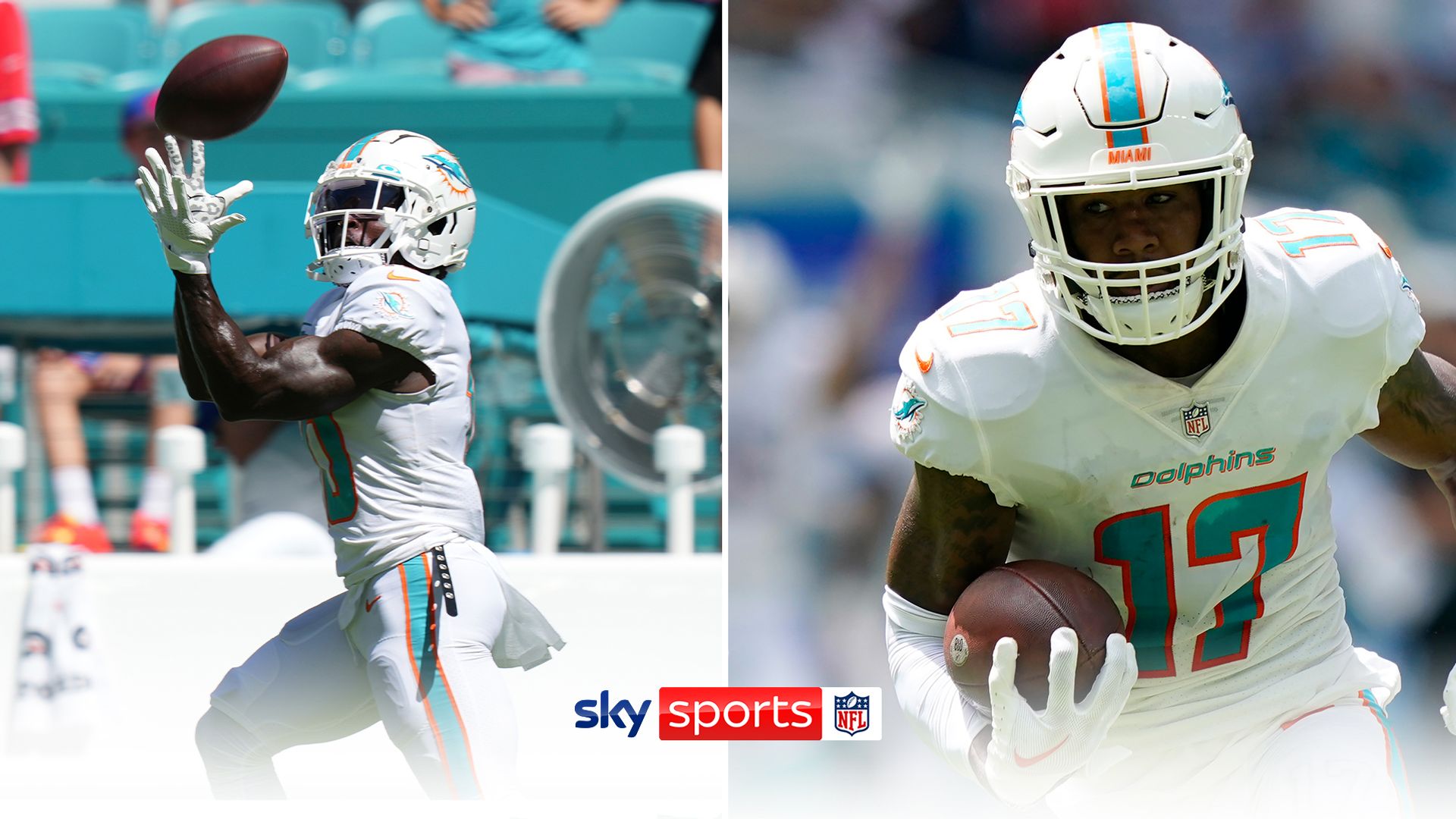 Best duo in the NFL? | Hill and Waddle's best plays so far!