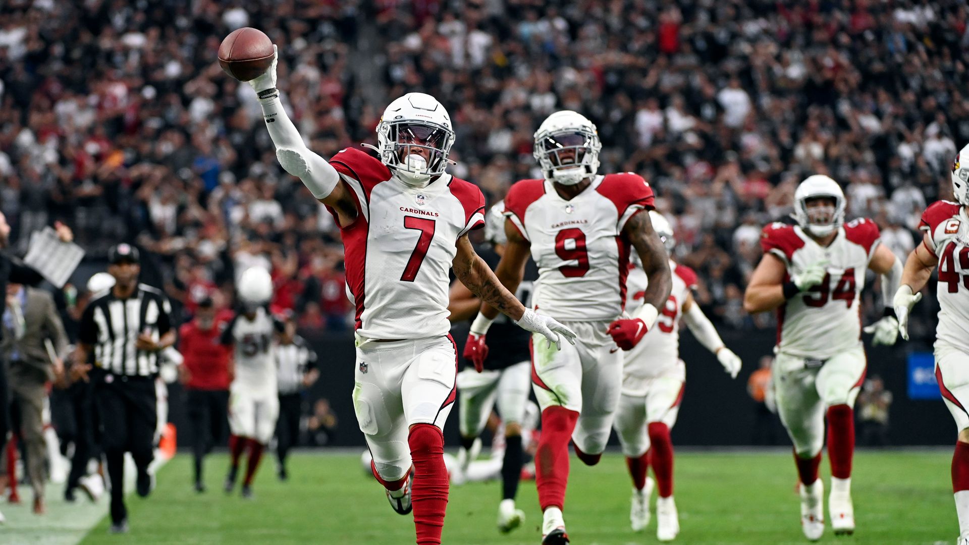 Murphy Jr wins it for Cardinals in OT after fumble!
