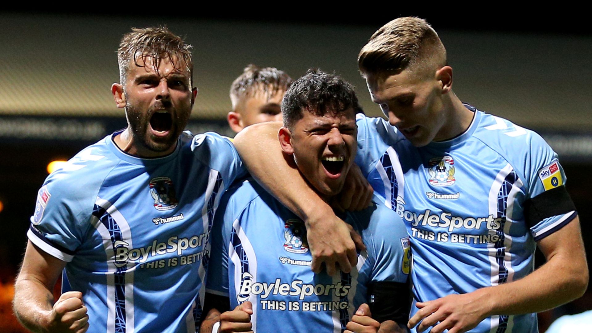Coventry battle back twice to hold Luton