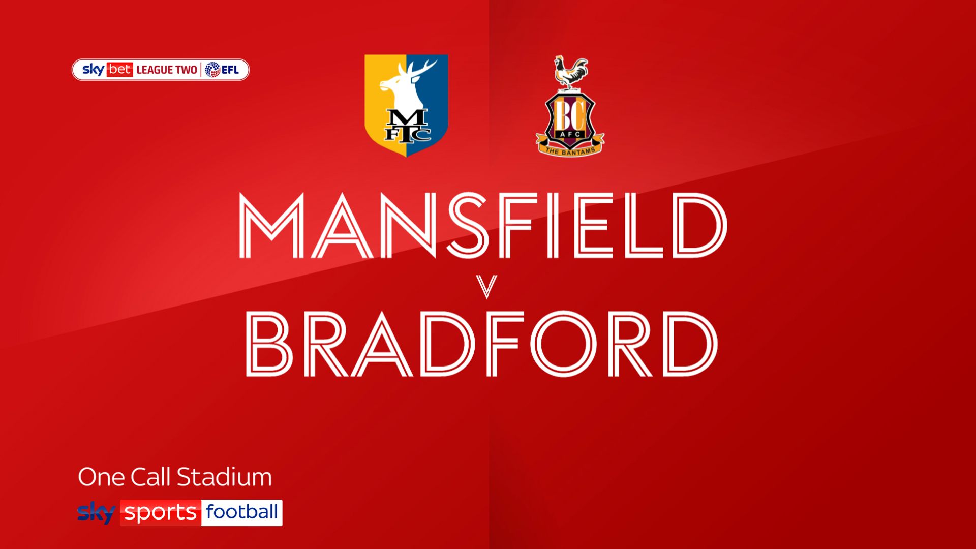 Mansfield 1-2 Bradford: Stags fall to another home defeat