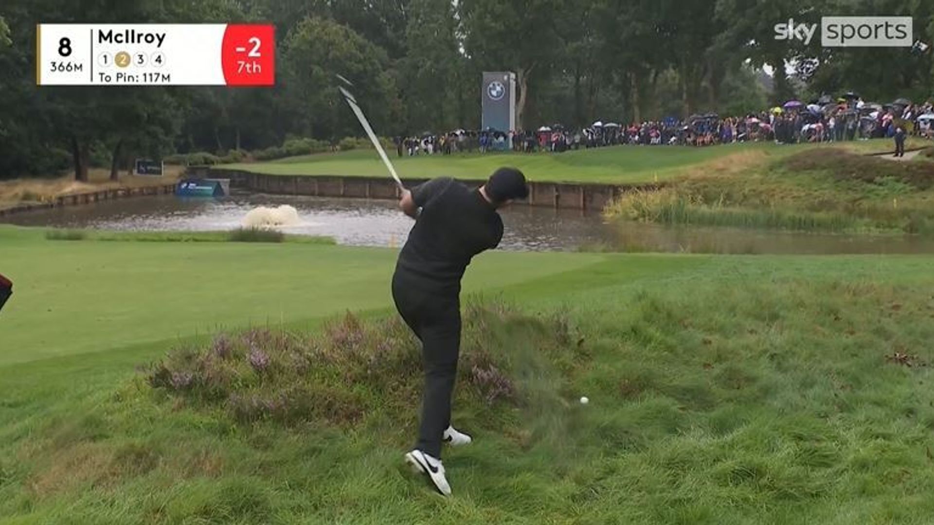 'It moved, but backwards!' - McIlroy shocker in rough fools cameraman