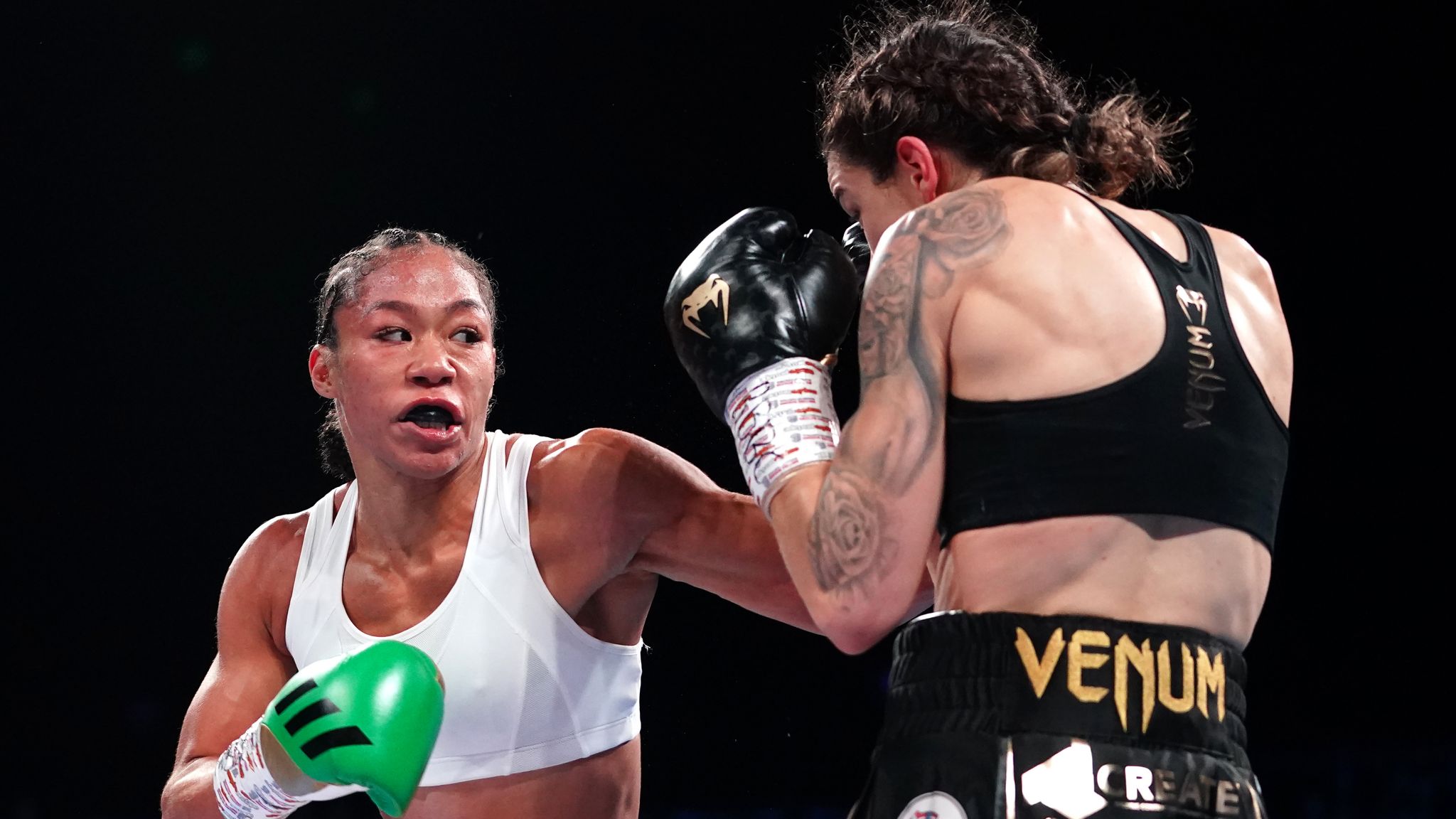 Alycia Baumgardner vows to knock out 'one-dimensional' Mikaela Mayer ...