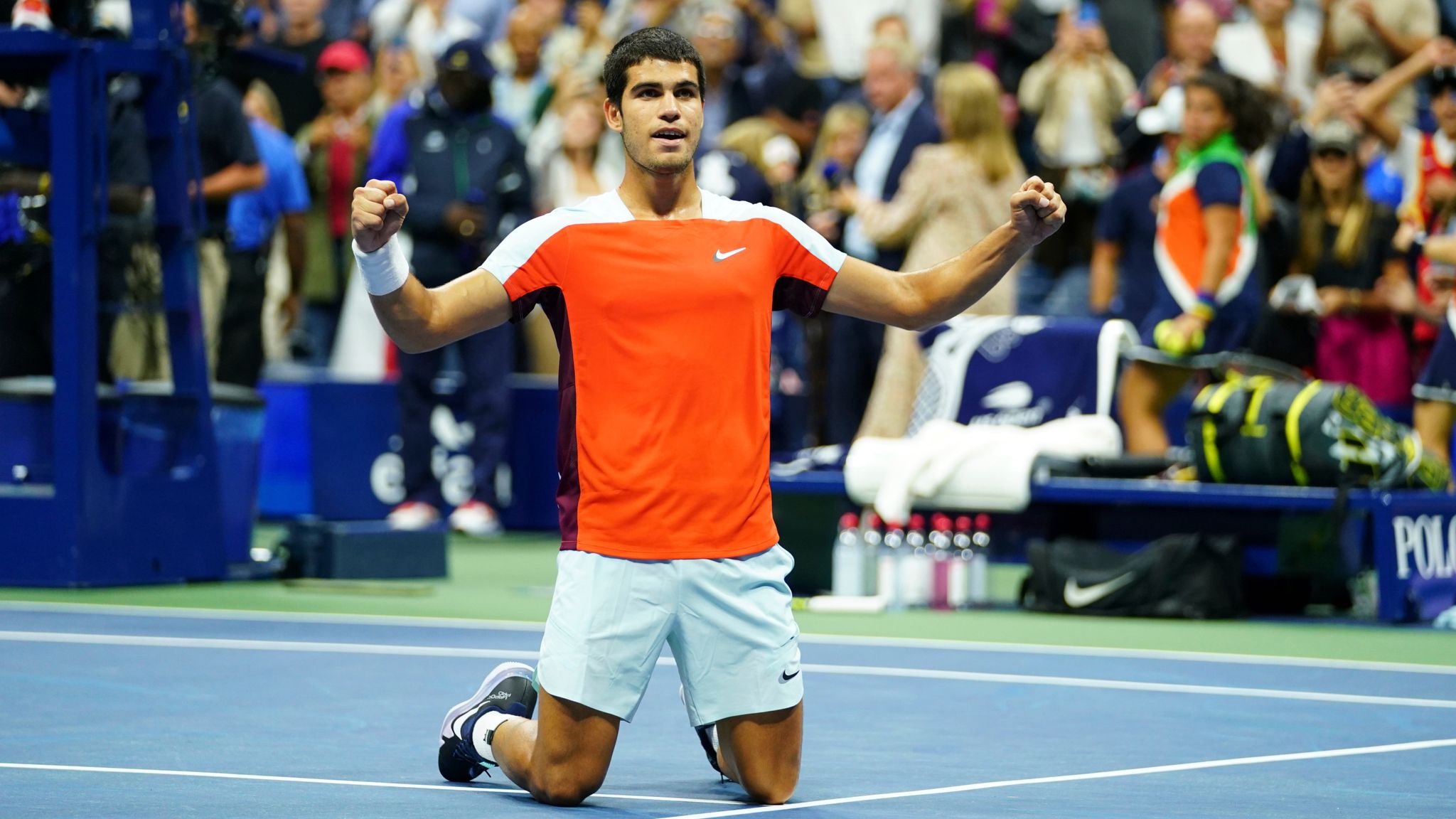 US Open Carlos Alcaraz outlasts Jannik Sinner in five-hour epic to reach semi-finals Tennis News Sky Sports