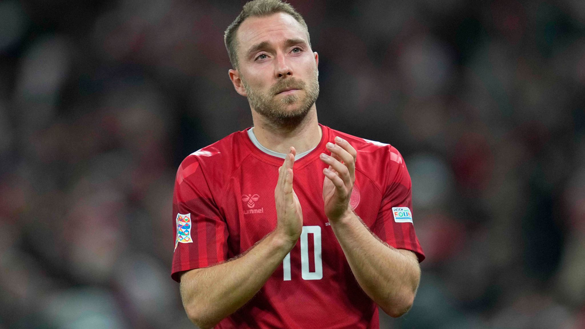Hummel 'tones down' branding on Denmark's World Cup kit in Qatar protest |  Football News | Sky Sports