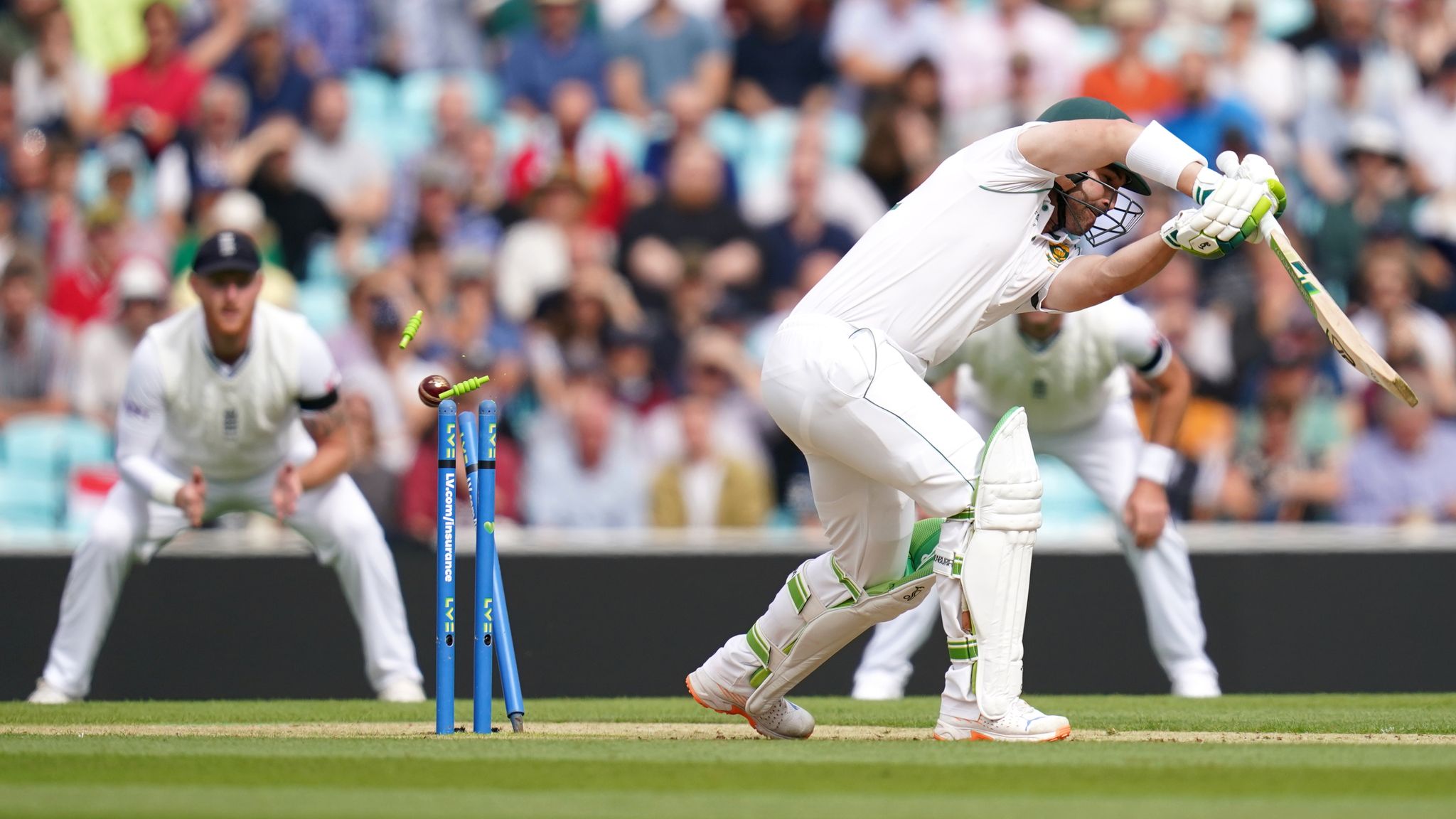 England edge ahead of South Africa as 17 wickets fall on day three of third Test at the Kia Oval Cricket News Sky Sports