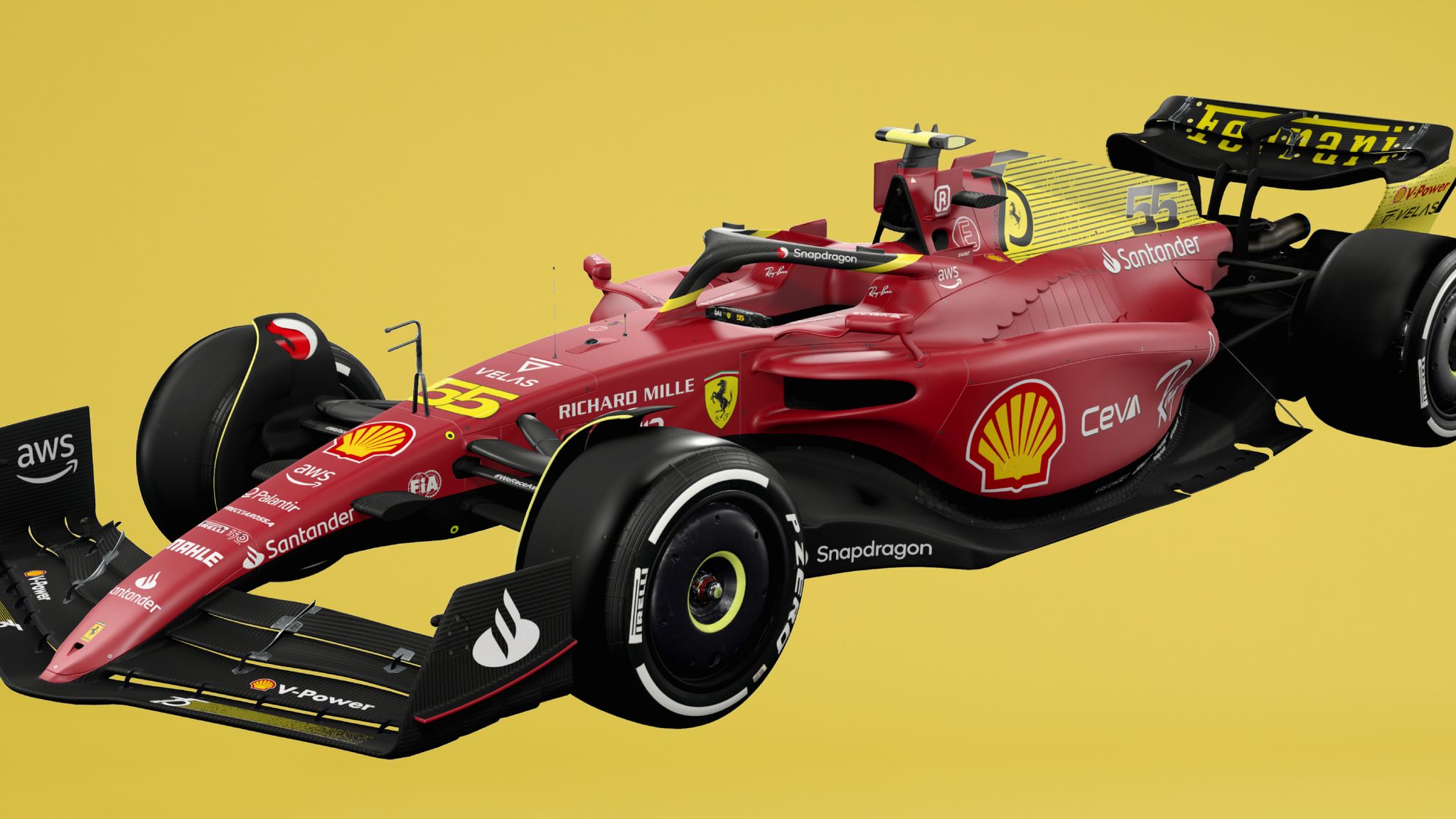 Italian GP: Ferrari reveal special yellow look for home race as