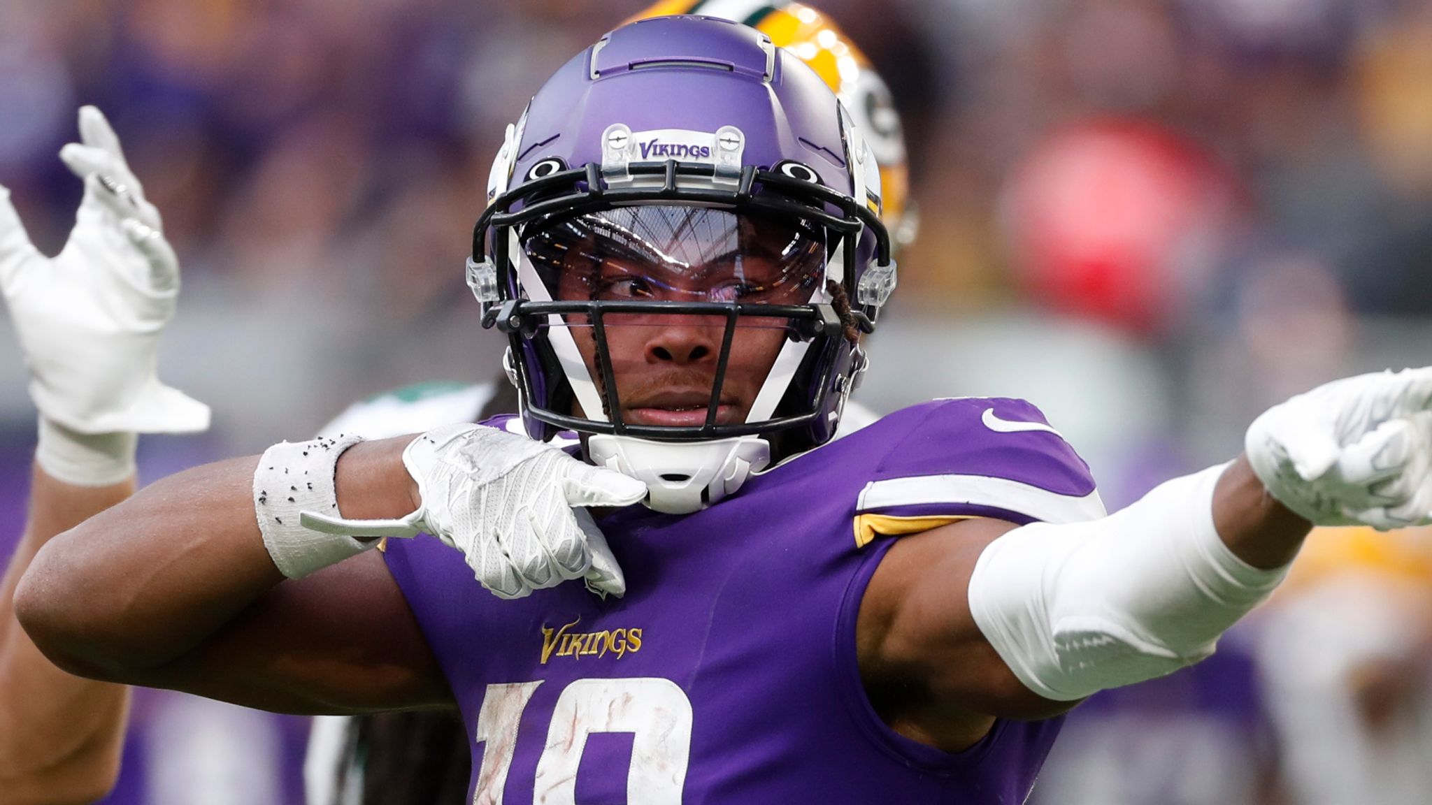 Justin Jefferson labelled different breed as Minnesota Vikings face  Philadelphia Eagles in Monday Night Football  NFL News  Sky Sports