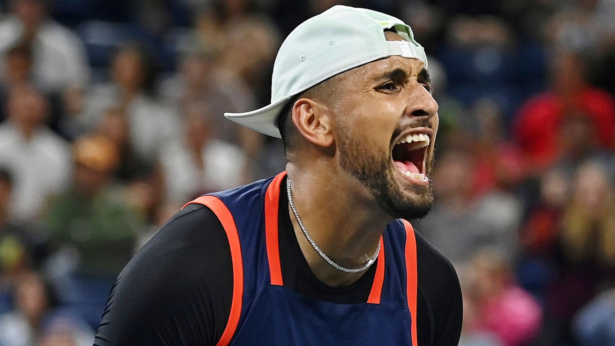 US Open Nick Kyrgios to face defending champion Daniil Medvedev after both ease into fourth round Tennis News Sky Sports