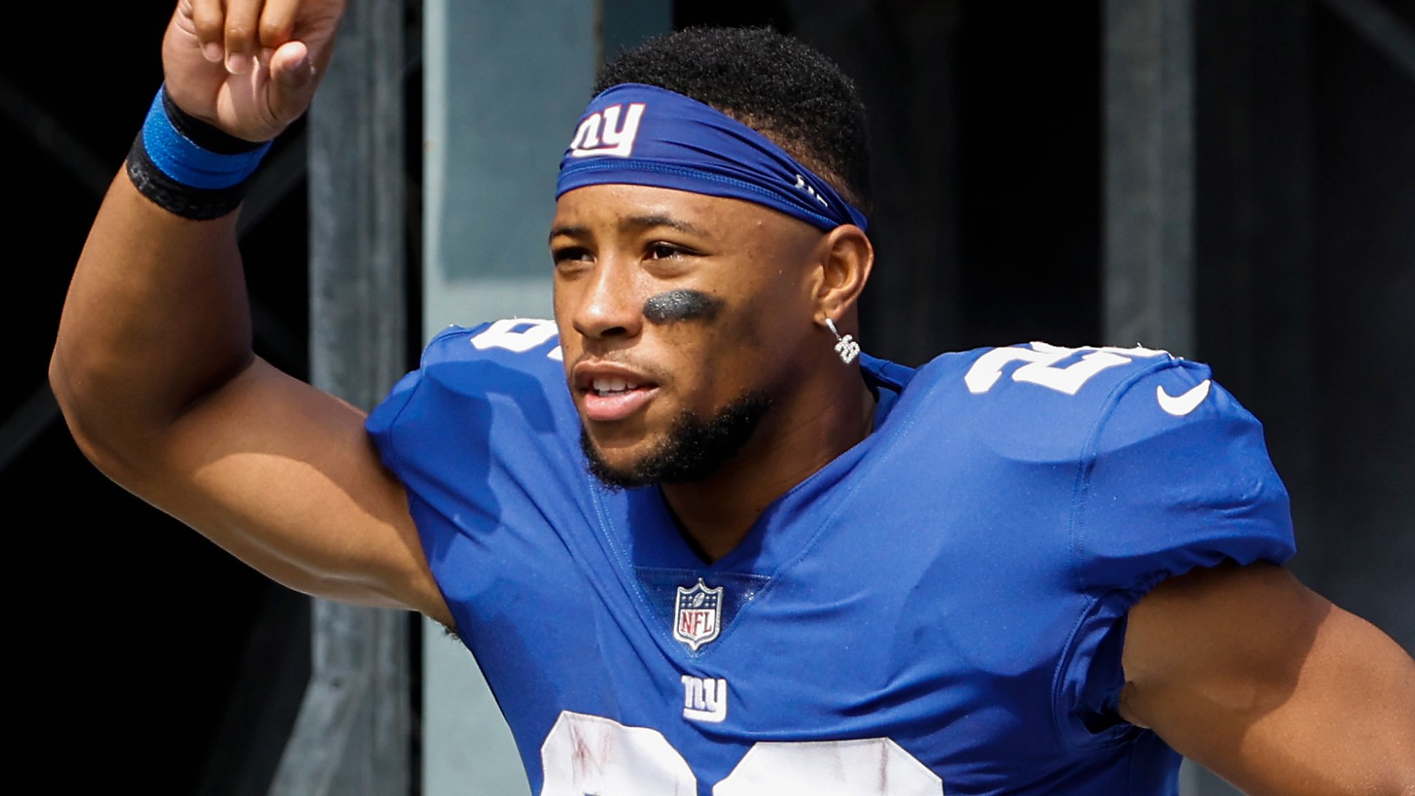 Giants two-point conversion attempt video: Watch Saquon Barkley