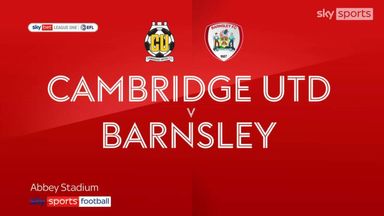 Cambridge 0-3 Barnsley
