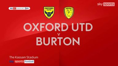 Oxford Utd 2-1 Burton