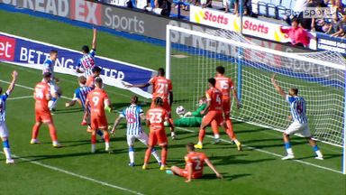 Shocking goal-line failure for Huddersfield 'goal' vs Blackpool