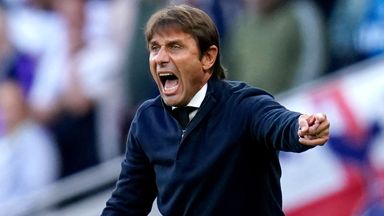 Antonio Conte's Tottenham contract expires next summer after he joined on an 18-month deal in November 2021