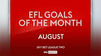 League Two Goals of the Month | August