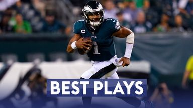 Minnesota Vikings 28-34 Philadelphia Eagles: Jalen Hurts rushes for two  touchdowns as D'Andre Swift shines, NFL News