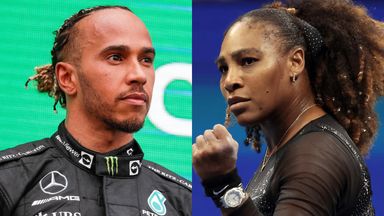 'We will never see another Serena' - Lewis Hamilton pays tribute to Williams