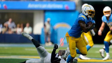 Los Angeles Chargers see off Las Vegas Raiders after drama-packed