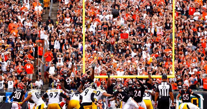 Steelers Slip Past Bengals in Overtime, 23-20