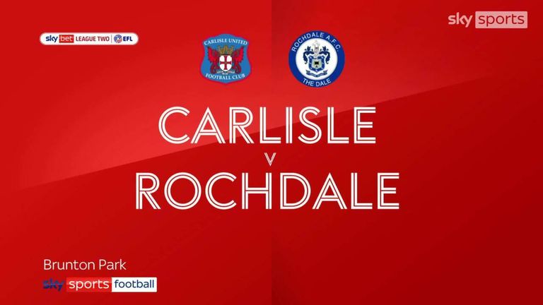Carlisle hit back to deny Rochdale
