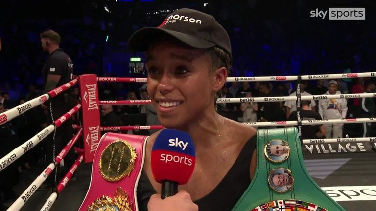 Natasha Jonas eyes undisputed fight after unifying super welterweight titles against Patricia Berghult | boxing news