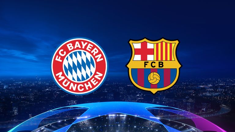 When and where to watch FC Barcelona v Bayern Munich