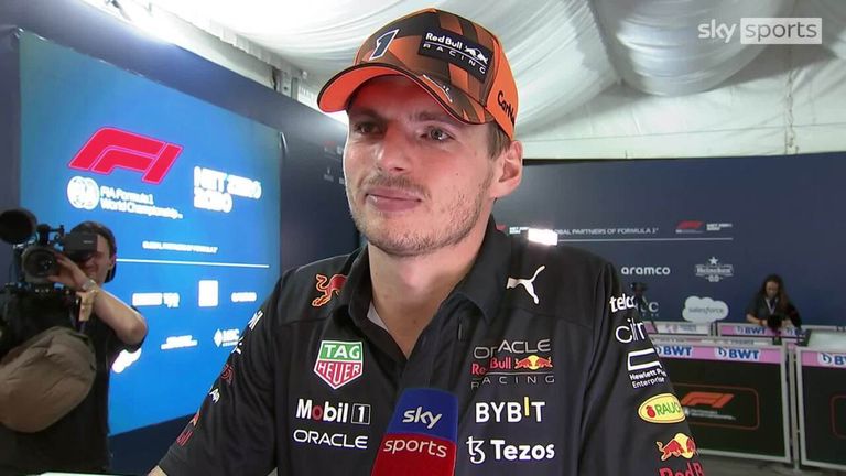 Red Bull's Max Verstappen refuses to get ahead of himself in his bid for a second world title despite being on the brink of winning the championship in Singapore.