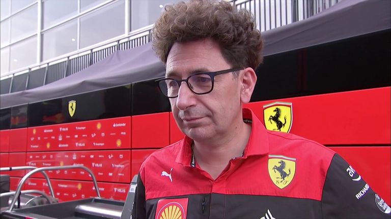 Ferrari boss Mattia Binotto believes they are not exploiting the full potential of the car, and insists he is less concerned by the mistake in Carlos Sainz's pit stop.