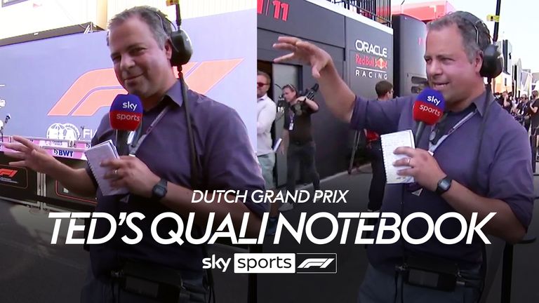 Teds Quali notebook Dutch GP