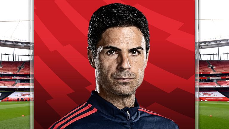 Mikel Arteta is preparing his Arsenal side for a tricky trip to Brentford