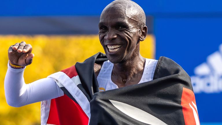 Eliud Kipchoge will attend the new TCS Mini London Marathon on Saturday, but won't be involved in Sunday's elite race