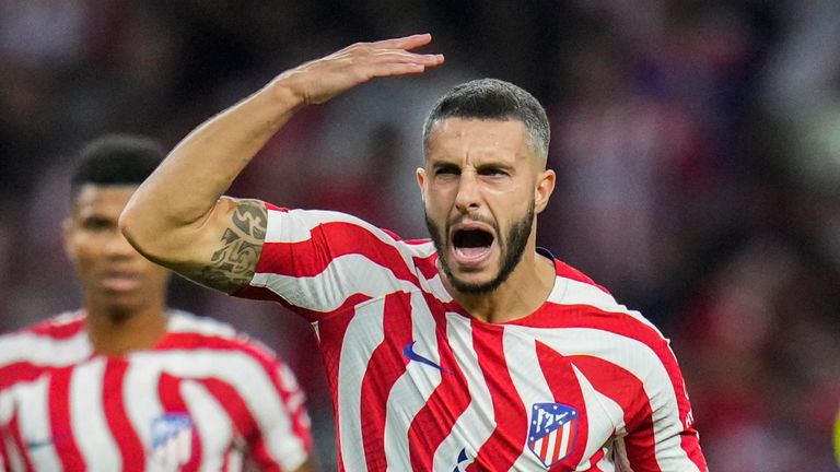 Mario Hermoso marcó la réplica del Atlético de Madrid