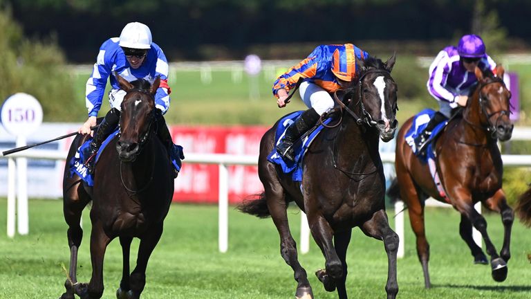 Moore rides Auguste Rodin to victory in the Group Two KPMG Champion Juvenile Stakes