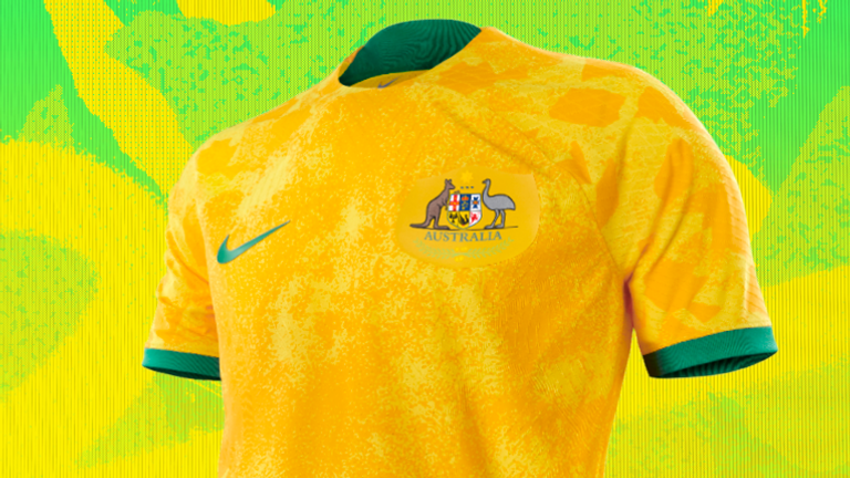 Nike unveil 2022 national team kits - Australia (credit: Nike)