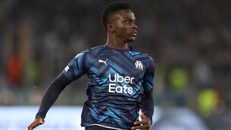 Marseille striker Bamba Dieng