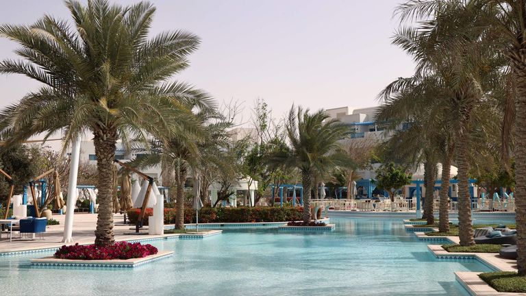 Belgium will stay at the Hilton Salwa Beach Resort and Villas at Abu Samrah in Qatar