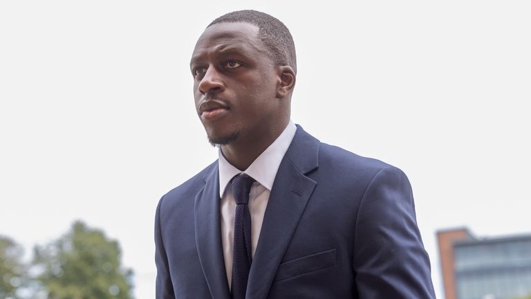 Benjamin Mendy denies seven counts of rape, one count of attempted rape and one count of sexual assault