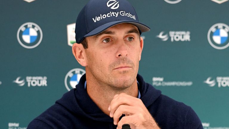 Billy Horschel criticised the 'hypocritical' LIV Golf members during his BMW PGA Championship press conference
