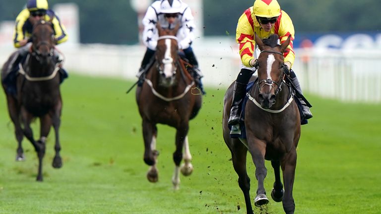 Bonny Angel wins the Doncaster Day Two opener in fine style.