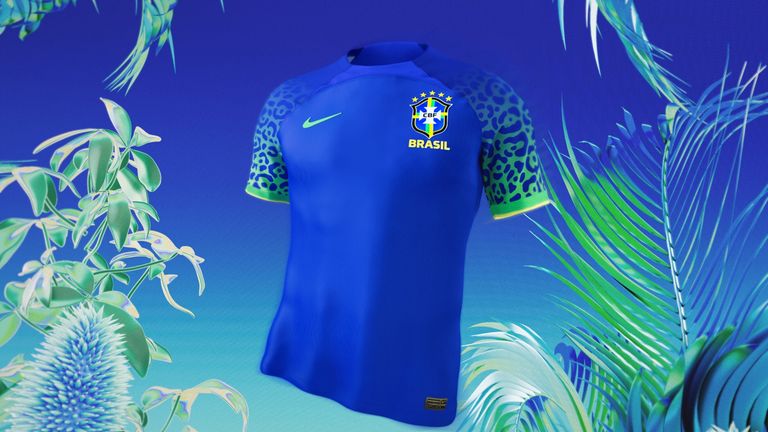 Nike unveil 2022 national team kits - Brazil (credit: Nike)