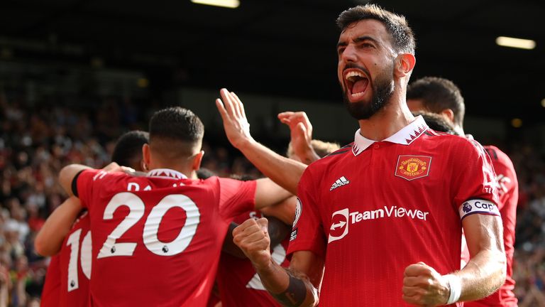 Manchester United beat Arsenal 3-1 at Old Trafford in September