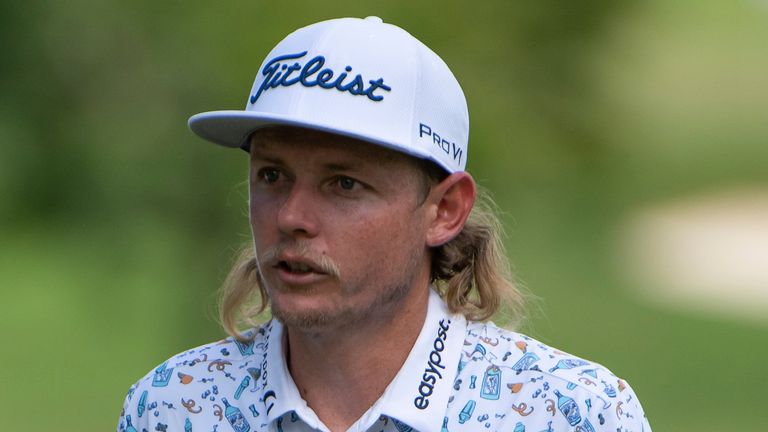 ATLANTA, GA - AUGUST 26: Cameron Smith (AUS) during the second round of the PGA TOUR Championship on August 26, 2022 at East Lake Golf Club in Atlanta, GA. (Photo by John Adams/Icon Sportswire) (Icon Sportswire via AP Images) 