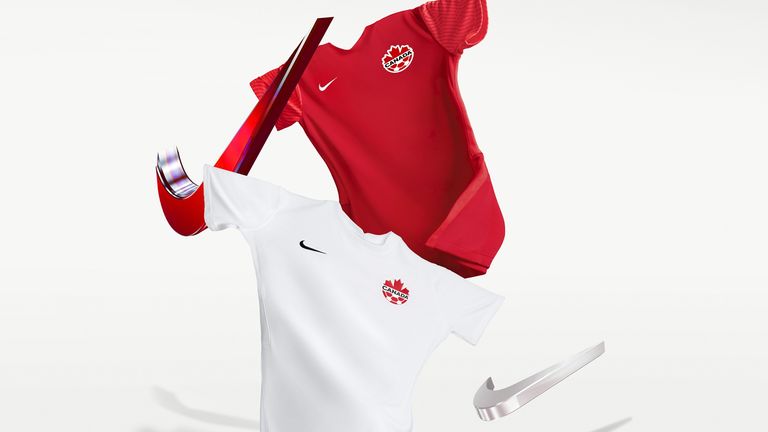 Nike 2022 milli takım formalarını tanıttı - Kanada (kredi: Nike)
